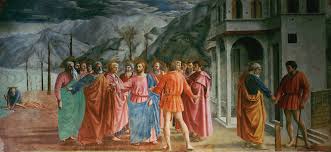 Masaccio: The Tribute Money (1425)